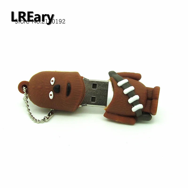 С принтами на тему Звездных войн Chewbacca флэш накопитель usb флеш 16 Гб оперативной