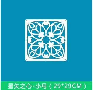 Модный полый подвесной экран перегородка входная дверь гостиная спальня ТВ фон настенные наклейки - Цвет: E-1