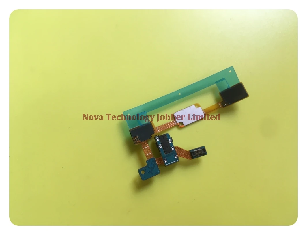 Wyieno 10Pcs Lot J500F Home Button Ribbon For Galaxy J5 2015 J500 Meun Headphone Audio Jack Flex Cable Repair Parts