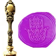 Винтажное необычное изображение на заказ в виде дракона, логотип, роскошный воск, печать, штамп, латунь, павлин, металлическая ручка, подарочный набор