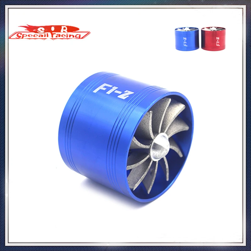 Special Racing Universal F1 Z Supercharger Turbo Air Intake Fuel Saver Fan with Single Propeller