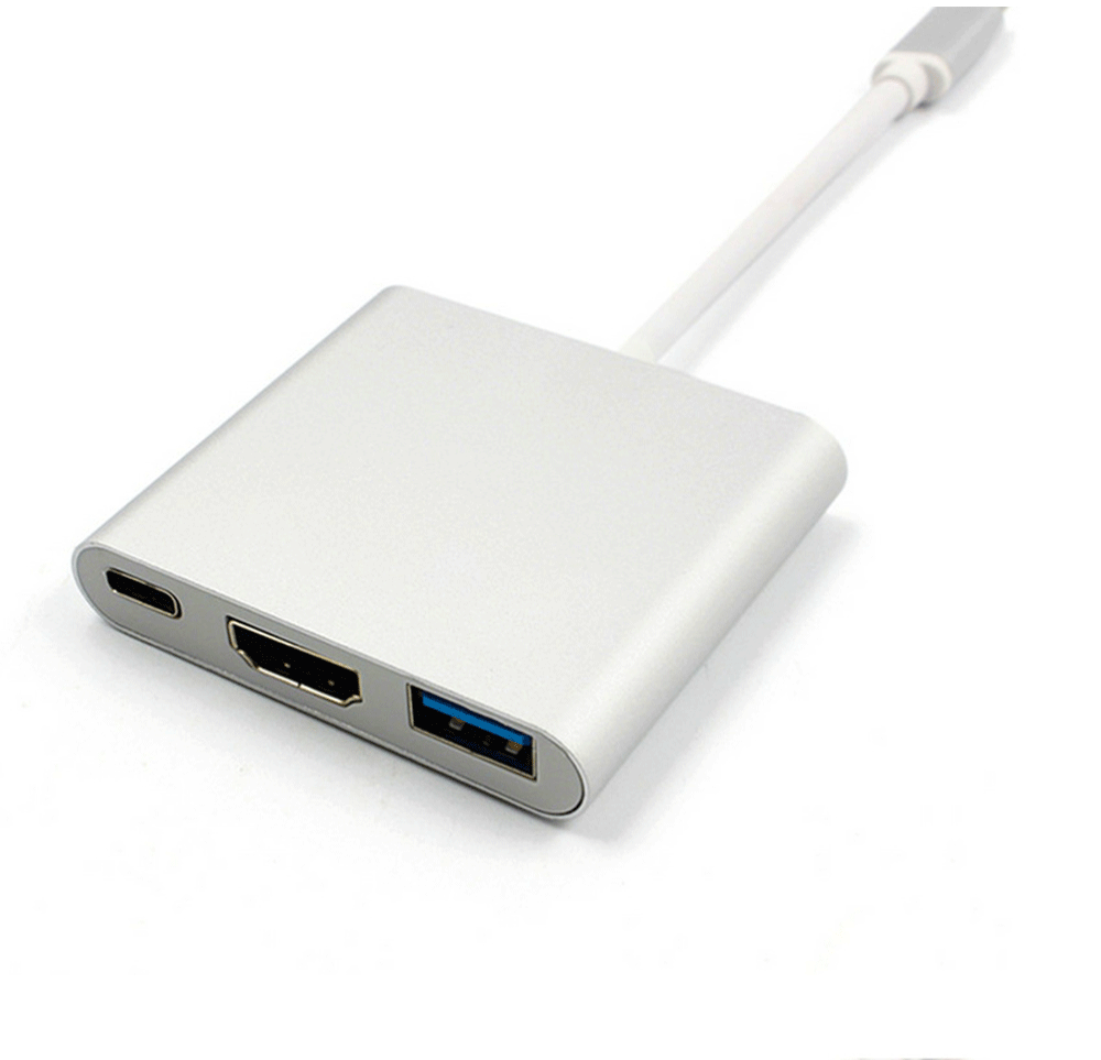 USB концентратор C концентратор для Мульти USB 3,0 4 K HDMI PD адаптер usb type-C 3,1 сплиттер 3 порта USB C концентратор для MacBook док-станции Pro Аксессуары