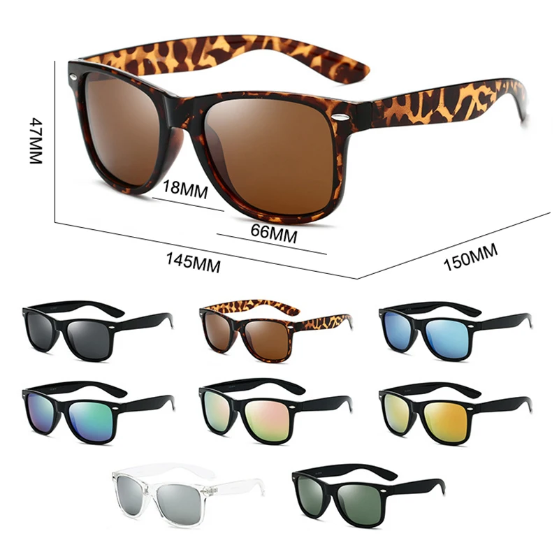 Occhiali da sole polarizzati quadrati classici Psacss Uomo Donna Vintage Occhiali da sole retrò di alta qualità di design maschile moda maschile_voghion.com