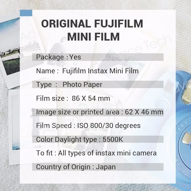 Fujifilm Instax Mini 9 пленка белая Edge 10 20 40 60 100 листов/упаковка фотобумага для Fuji instant camera 8/7 s/25/50/90/SP-1/SP-2