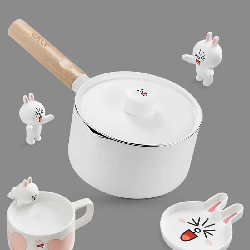 New Xiaomi Youpin Mini milk pans Christmas Gift Chocolate Milk Soup No-Stick Cooking Pot General Use for Gas& Induction Cooker