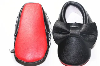 

New hot red sole Tassel or Bow newborn first walkers moccasins soft sole baby infant kids prewalker baby shoes 2 years