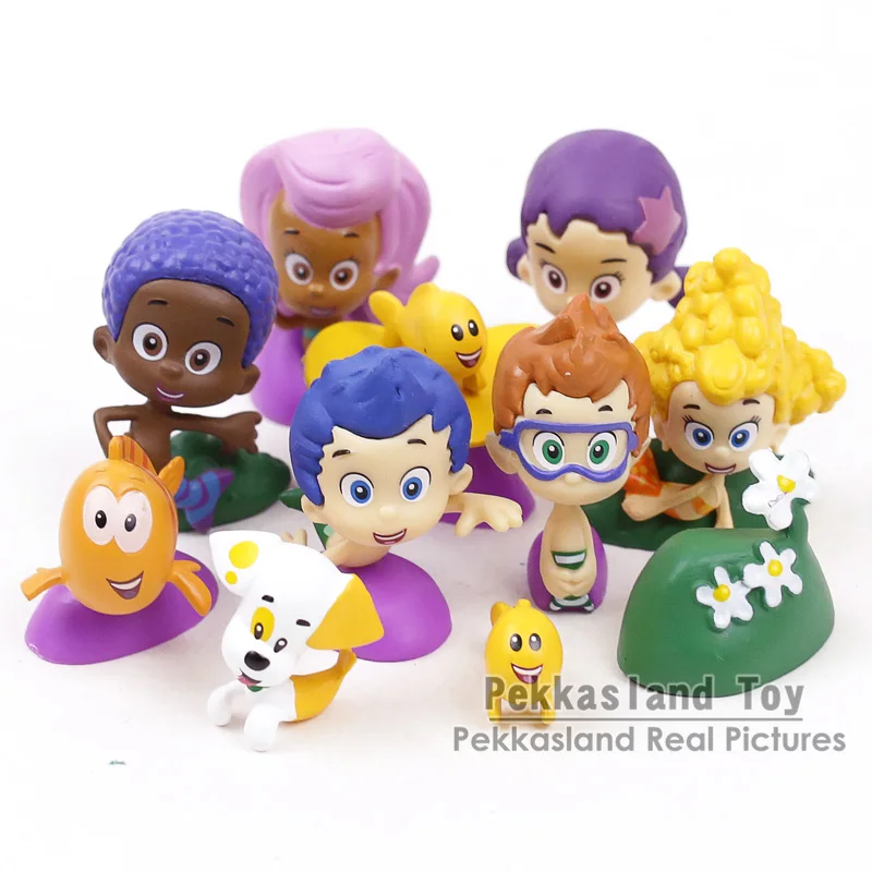 Bubble Guppies Bubble Puppy Goby Deema Gil Oona Underwater Scenery PVC