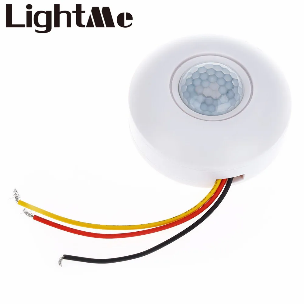 

Energy Saving White Human Body Infrared Motion Induction Switch with Light Control For All kinds Of lamps lanterns