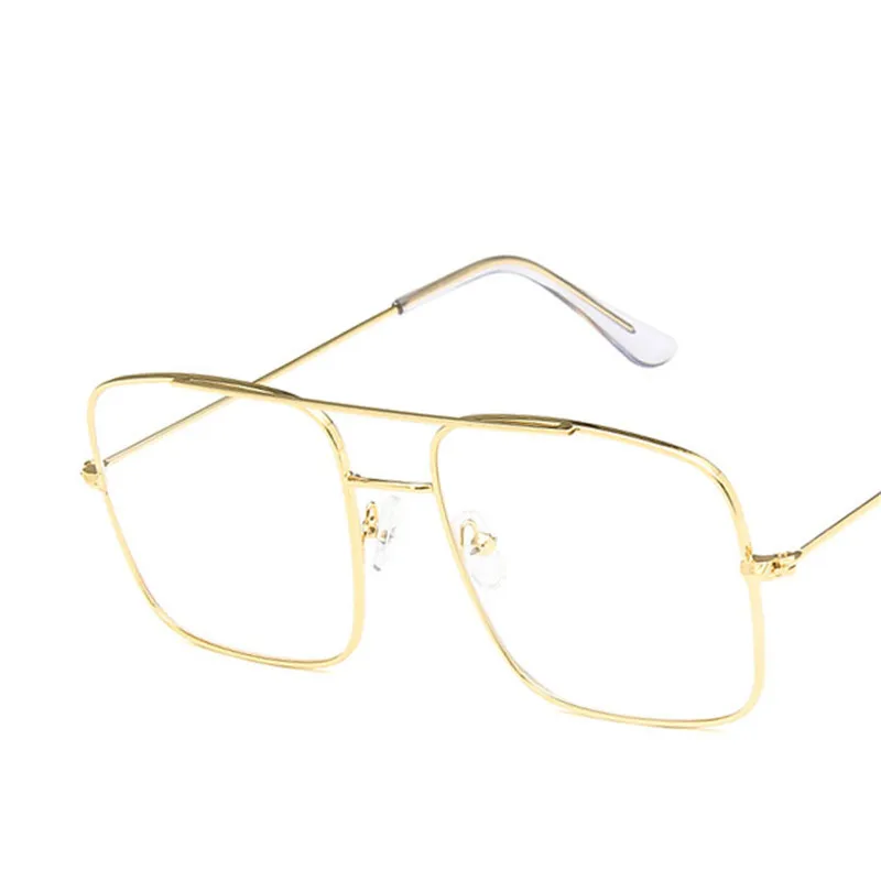 LeonLion классический сплав Квадратные Солнцезащитные очки для женщин модные солнцезащитные очки в стиле ретро с небольшой женский солнцезащитные очки UV400 Gafas De Sol De Los Hombres - Цвет линз: Gold-T