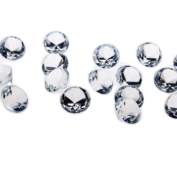 

24pcs Wholesale 20mm Crystal Diamond Confetti Table Scatter Wedding Favor Favour Party Decoration