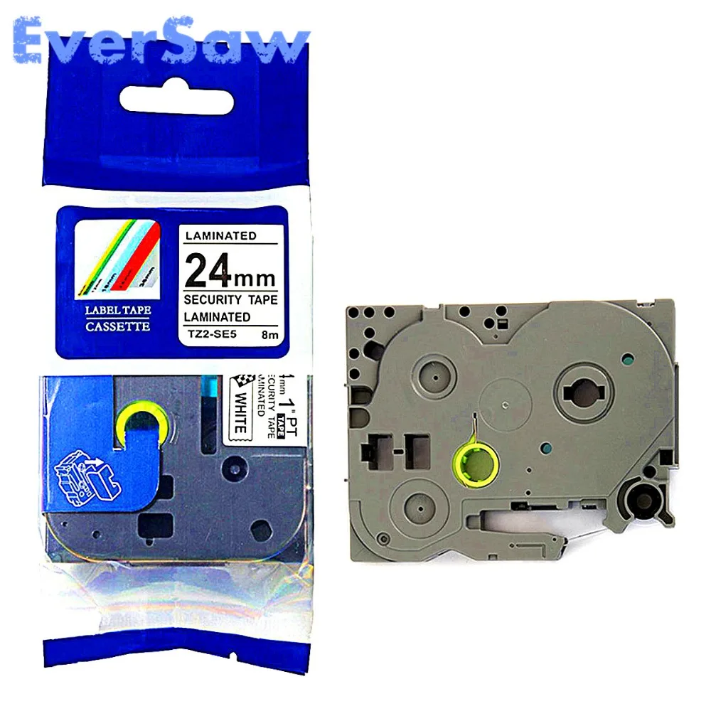 

p touch SECURITY LABEL TAPE 24MM TZE SE5 TZE-SE5 TZ-SE tz se5 tze se5 for p touch ribbon cartridge
