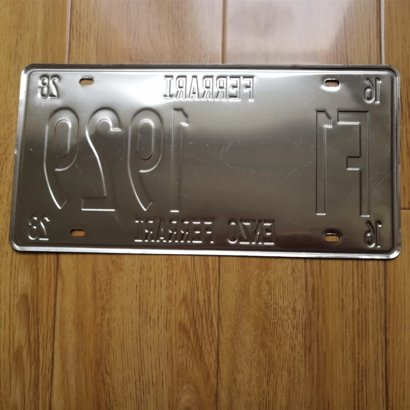 Автомобильный номерной знак металлический Олово доски Home Art Decor Стикеры повесить