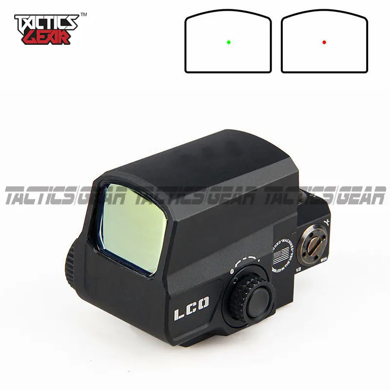 Carbine Optic (LCO) Тактический с красным лазером прицел 1 MOA Dot Matte 119691 1X Red Matte|Оптические