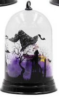 Забавный Хэллоуин, привидения дом фонарь-тыква светодиодный свет гирлянда лампа фестиваль вечерние бар подвесное украшение декора - Цвет: Оливковый