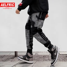 AELFRIC, хлопковые спортивные штаны, Мужская одежда,, джоггеры, Осень-зима, дизайн, хип-хоп, шаровары, модные, повседневные, уличная одежда, KA19