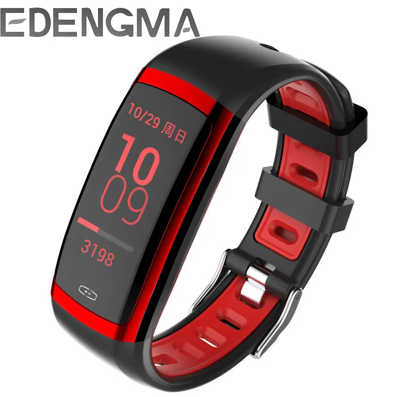 

EDENGMA 2018 new smart bracelet CD09 Bluetooth 4.0 multi color wristband continuous heart rate monitoring calories