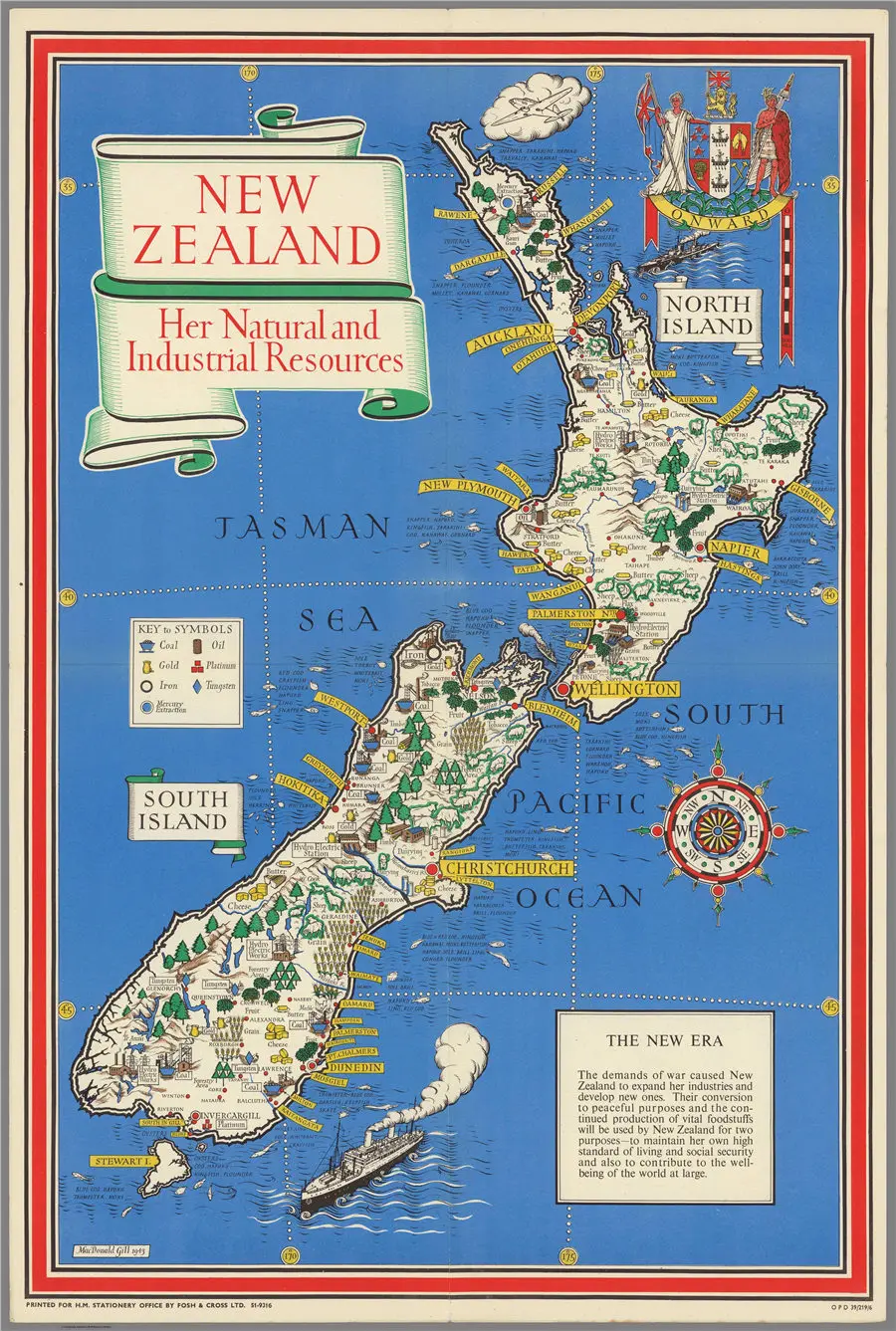 New Zealand, Her Natural and Industrial Resources (1943)