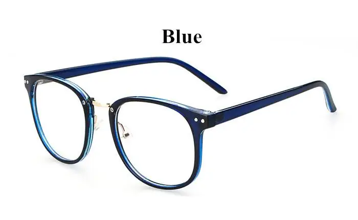 Винтажная оправа для очков, женские новейшие большие оправы для очков, мужские простые очки, модные очки, очки Oculos De Grau - Цвет оправы: Glasses frame 5