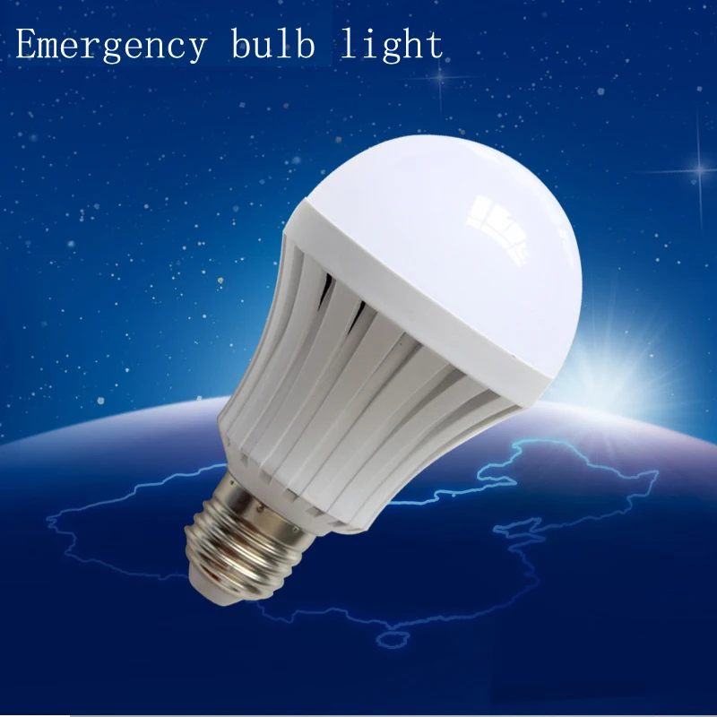 led intelligent emergency bulb smart bombilla led e27 220v Intelligent
