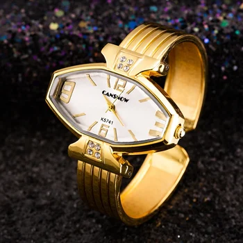 

Women's Bracelet Quartz Watch Stainless Steel Wristband Polygonal Dial Evening Dress Business Lady Watch Send Girl Gift Clock