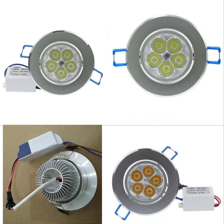 Затемнения 9 W 12 W 15 W Потолочное светодиодное освещение лампы потайной шкаф настенная лампа 110 V-220 V для домашнего декора гостиной освещения