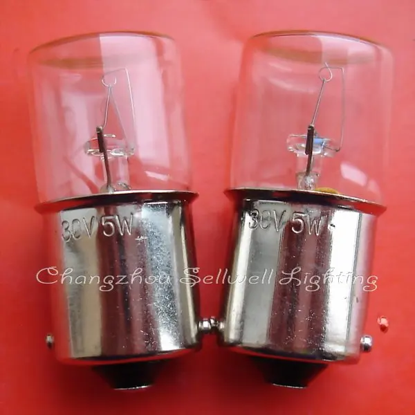 Отлично! Миниатюрная лампа 30 в 5 Вт Ba15s A674|miniature lamp bulbs|lamp bulbminiature |
