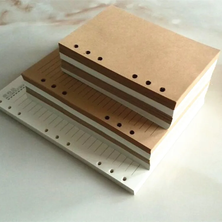 

Beautiful w44 white n24 n72 Folder n25 Page Paper n54 white line b5 Page Inside Paper A5 A6 Kraft Notebook Diary