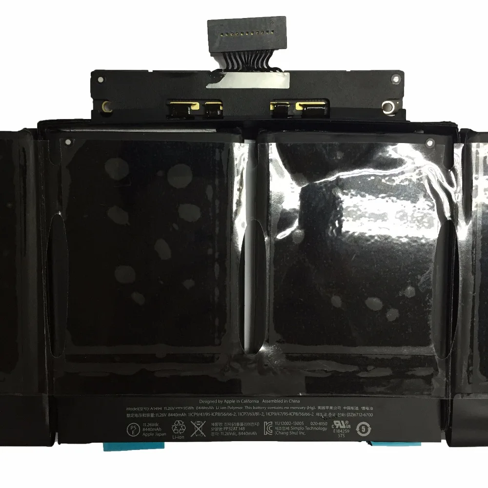 11.26V 95Wh Genuine Original New A1494 Laptop Battery For Apple Macbook Pro 15\