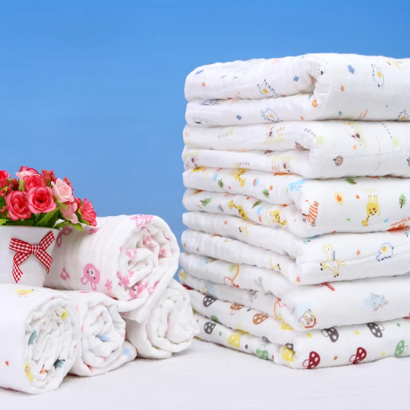 Buy Brand Super Soft Breathable Baby Muslin Bath