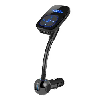 

Wireless Bluetooth Hands Free Car FM Transmitter USB Charger Converter Adapter