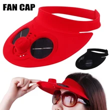 Горячая бейсбольная Кепка шляпа с солнечным питанием охлаждающий вентилятор для путешествий Велоспорт MSD-ING