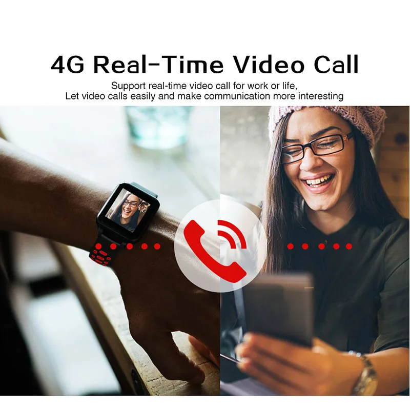 2018 новейшие модные 1 54 дюйма 4G Смарт часы с поддержкой Wi Fi GPS пульсометр тонометр