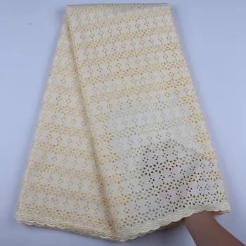 

Swiss Laces High Quality Swiss Voile Laces Switzerland Cotton African Dry Lace Fabric For Women Dress 5 Yards A1599