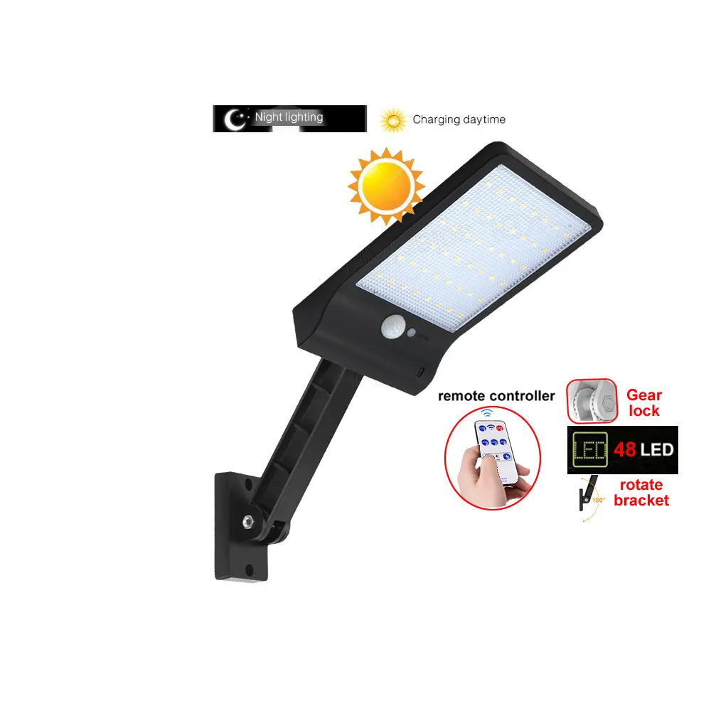 

Outdoor 48 LED Waterproof remote control square Led Flood Light Spotlight Outdoor street Wall Lamp Flood bulb spotlight floodli