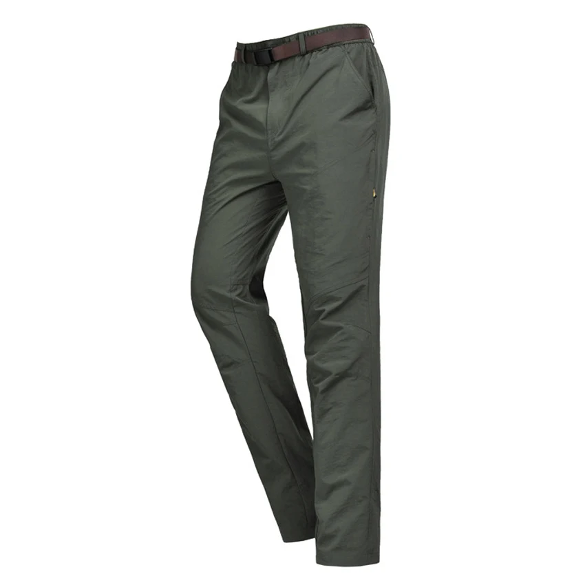 Mountainskin hombres verano Softshell pesca de secado rápido Deporte Pantalones respirables al aire libre senderismo Trekking Camping pantalones masculinos VA201