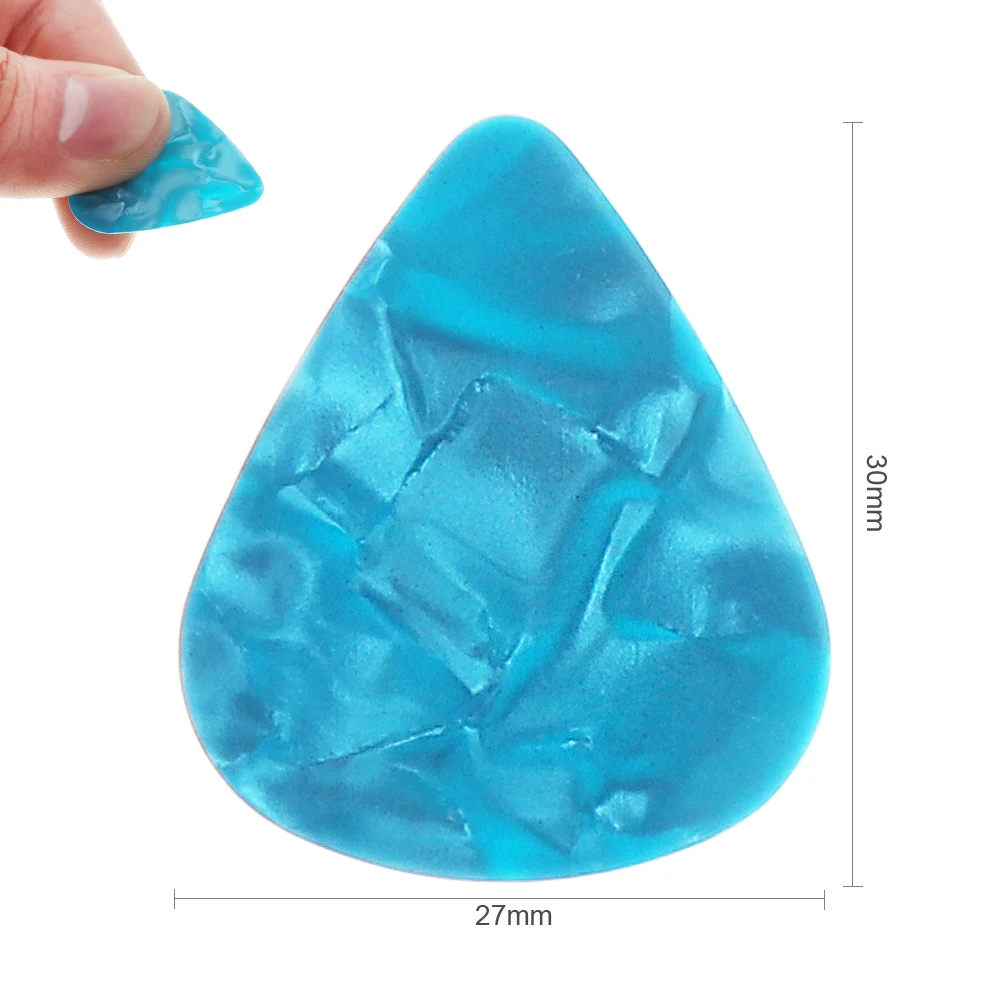 

10pcs Lightweight Colorful Guitar Picks Multi ABS Plectrum Plucked String Instrument Accessories for Guitar Player