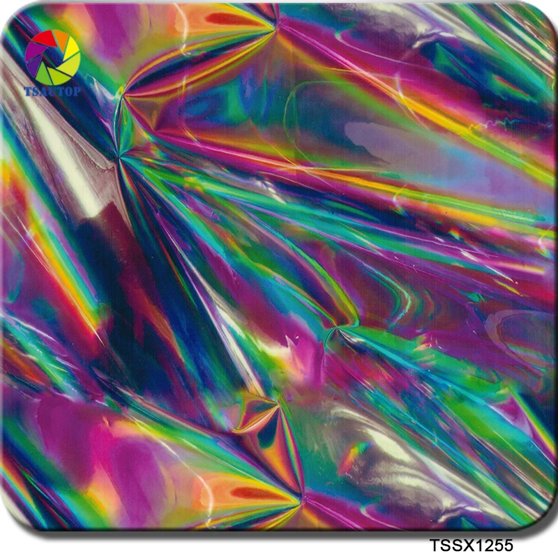 

Free shipping TSAUTOP 0.5m width water transfer printing flim aqua print film colorful pattern wdf1255