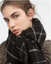 Cashmere Scarf women pashmina Soft Blanket scarf luxury brand designer scarves for women pashminas za tartan
