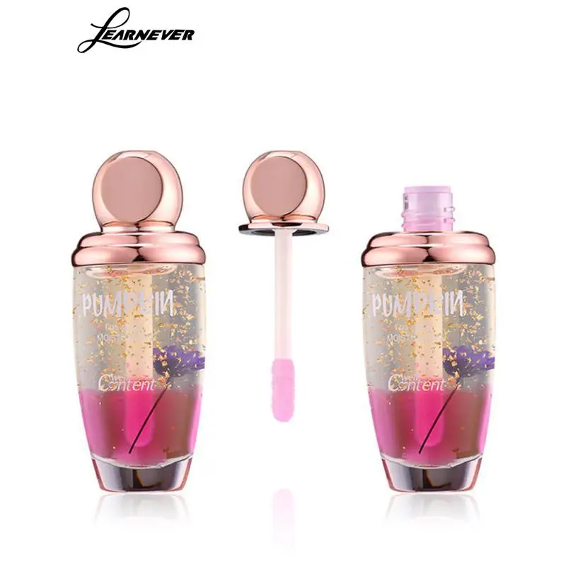 

LEARNEVER 1pc Crystal Jelly Lip Glaze Temperature Changed Moisturizing Lip Gloss Charming Lasting Lip Gloss Make Up Women 8ml