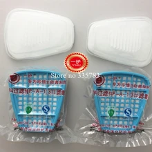 2 шт./партия противогаз фильтр пестицидов химическая активная углеродная коробка картридж против пыли краска в комплекте с респиратором оптом