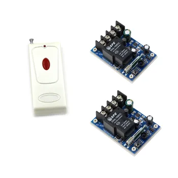 

DC 12V-48V Wireless Remote Control Switch Wireless Remote Power Switch Radio Relay 1CH 40A Receiver Transmitter 315/433Mhz