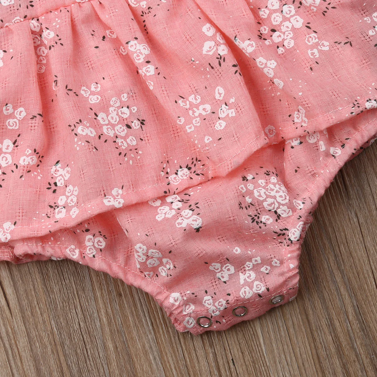 Baby Summer Clothing Newborn Infant Baby Girl Bodysuits Dress Clothes Sleeveless Flowers Print Jumpsuits Tutu Dress 0-18M