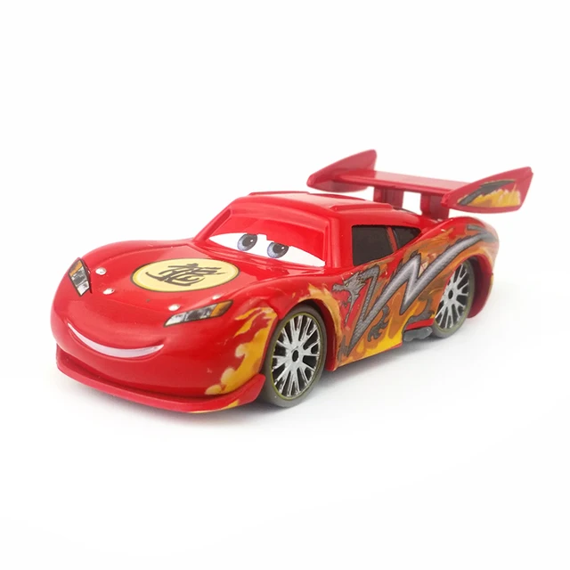 Disney Pixar Cars Dragon Lightning McQueen With Oil Stains 155 Diecast