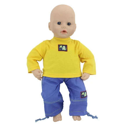 

2019 New Doll clothes Wear fit 43-46cm/18inchi Doll, Children best Birthday Gift(only sell clothes)