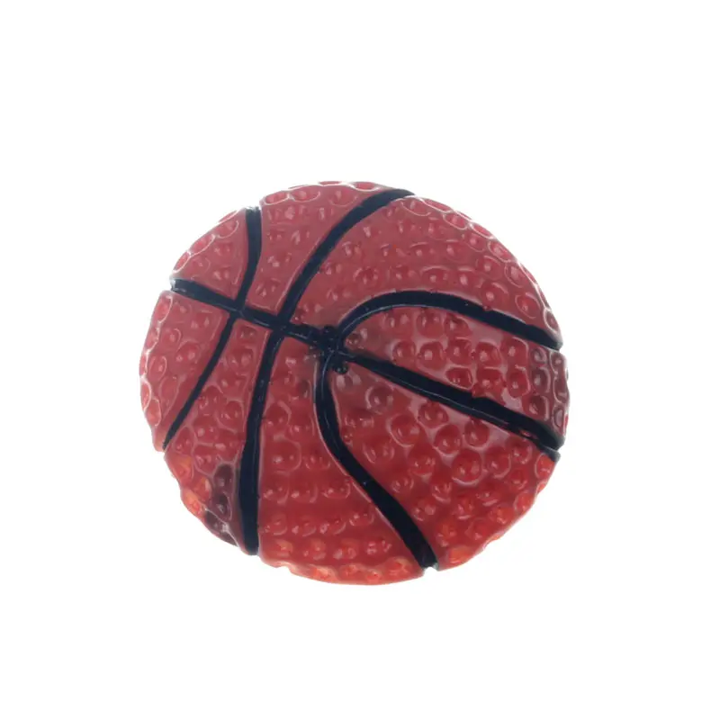 10 шт 25 мм полимерный футбольный баскетбольное оформление поделки с плоской задней частью кабошон украшения для скрапбукинга Diy аксессуары