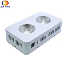 Qkwin COB 600 Вт Светодиодный светильник для выращивания полный спектр 2x300 Вт Светодиодный светильник для выращивания растений в помещении