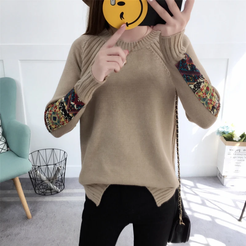 

2019 NEW Autumn and winter fashion to keep warm pullover sweater for women turtleneck femme jumper women's long sleeve