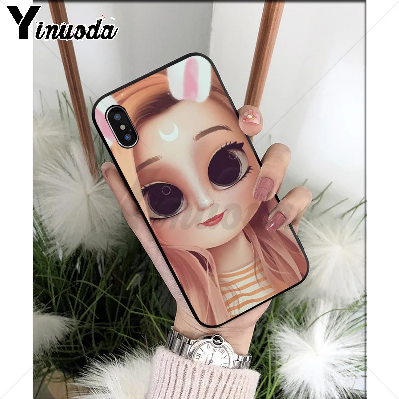 big eyes girl cartoon