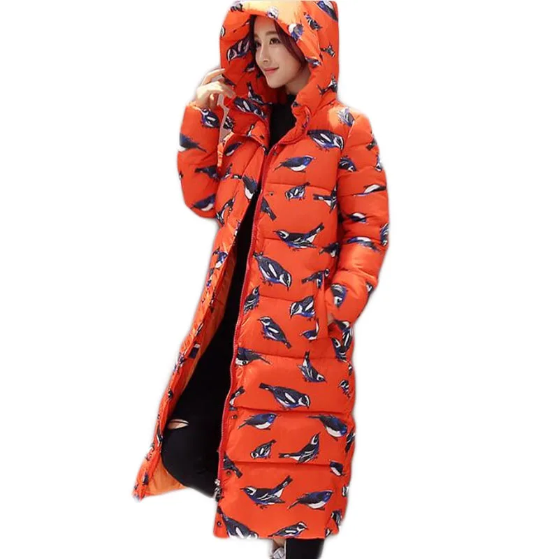 Wadded Cotton Jacket Women New Winter Coat Female Fashion Warm Parkas Hooded Women s Jacket Casual