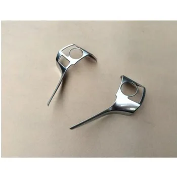 

2014 2015 Car Steering Wheel Button Frame Cover Trim Accessories ABS 2pcs Matte for Toyota Corolla Interior Mouldings